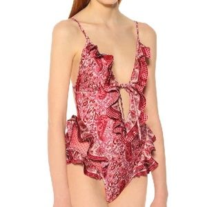 Zimmermann Amari ruffle swimsuit